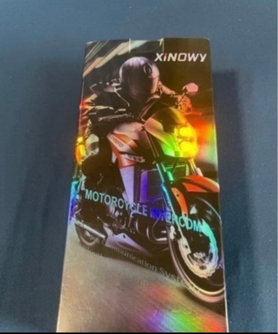 オートバイ用インカム開封後ほぼ未使用です