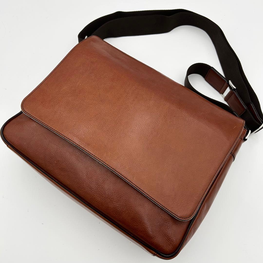 定価9.9万/美品✨ ココマイスター マットーネ ラージ ショルダーバッグ A4