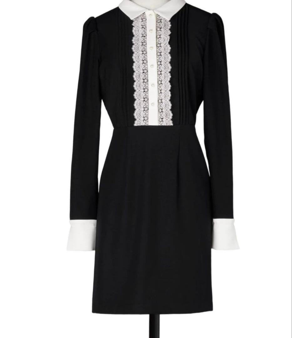 ワンピース herlipto odette lace mini dress