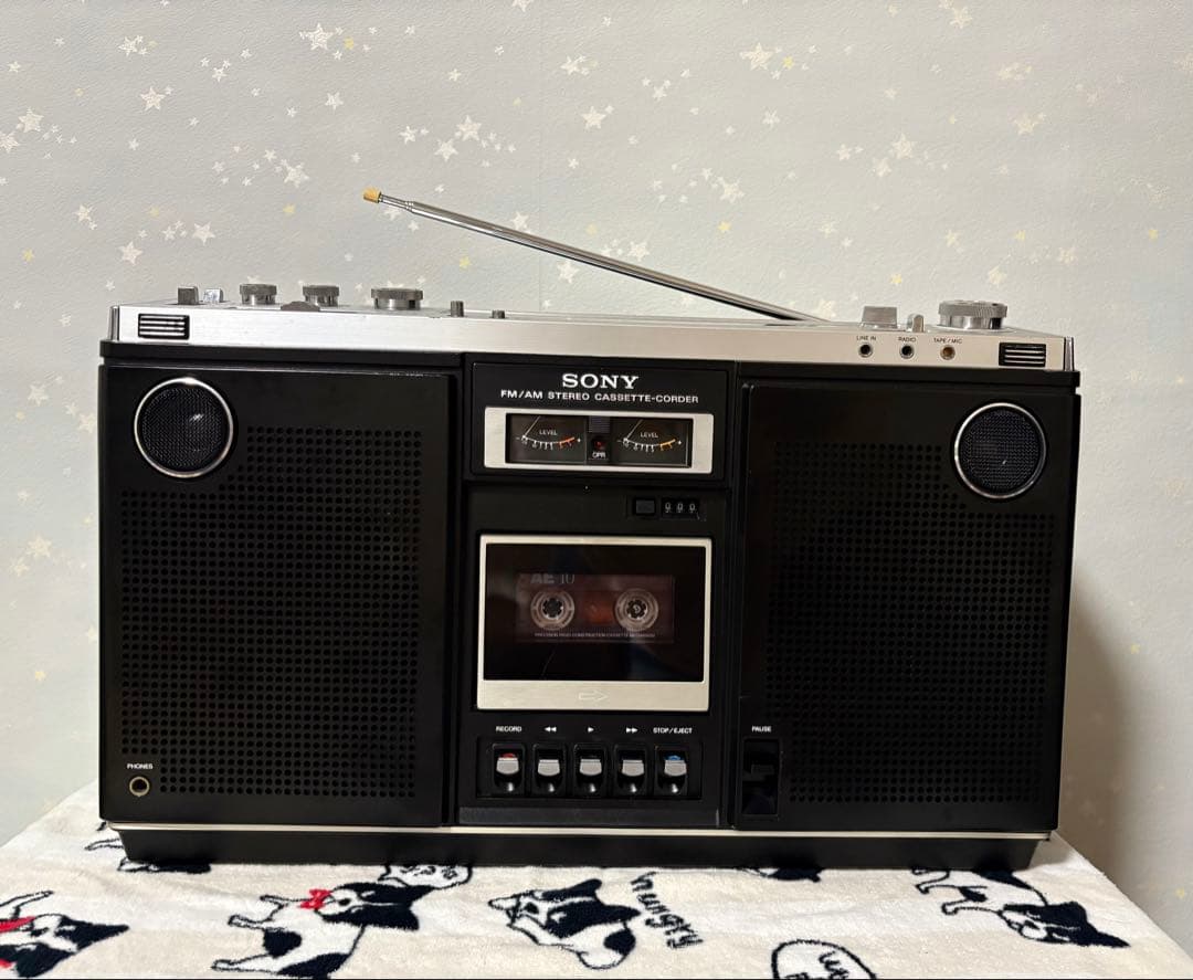 SONY　ソニー　ラジカセ　CF-6500　ジルバップ　動作品　レトロ