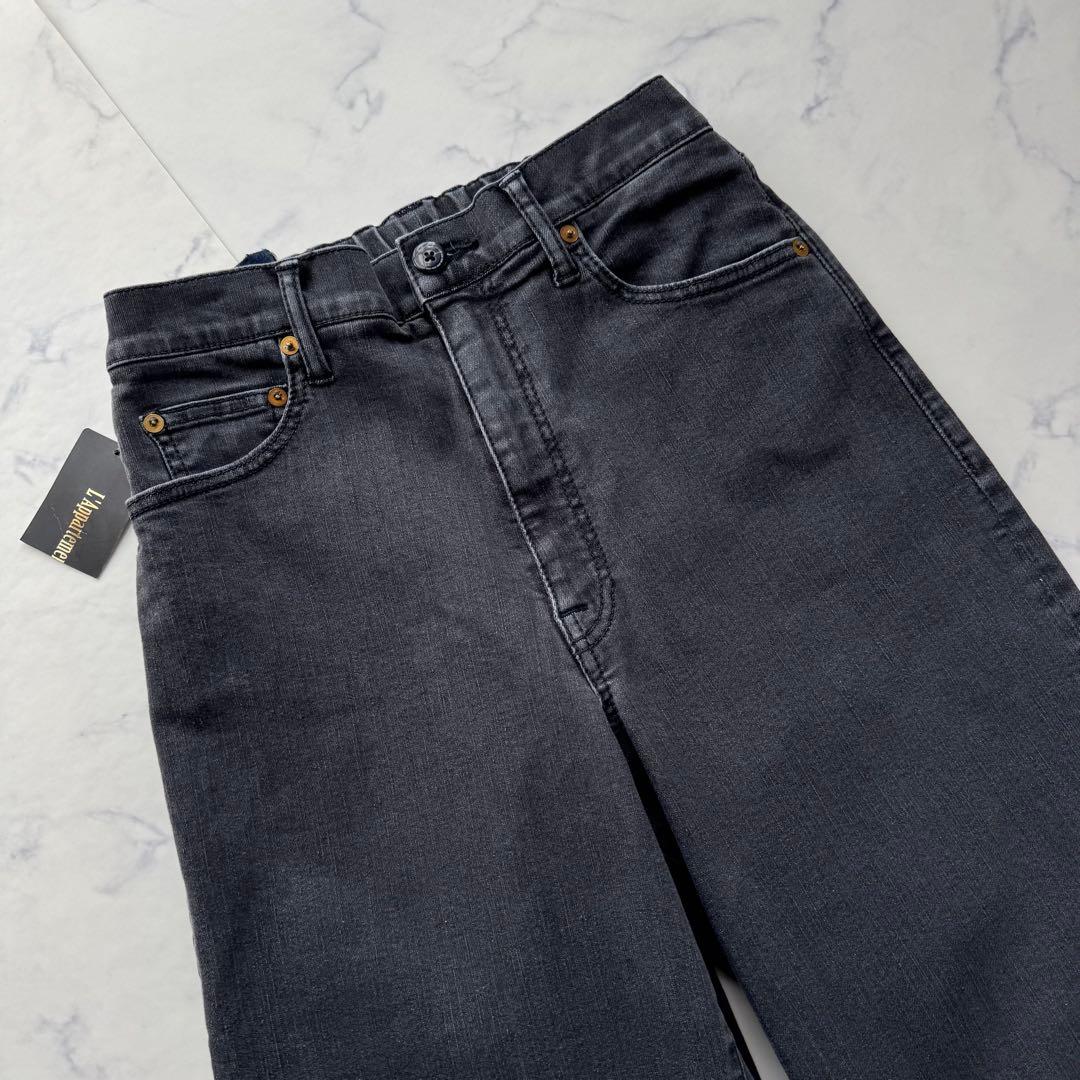 未使用 アパルトモン GOOD GRIEF ダメージドヘムワイドレッグデニム M