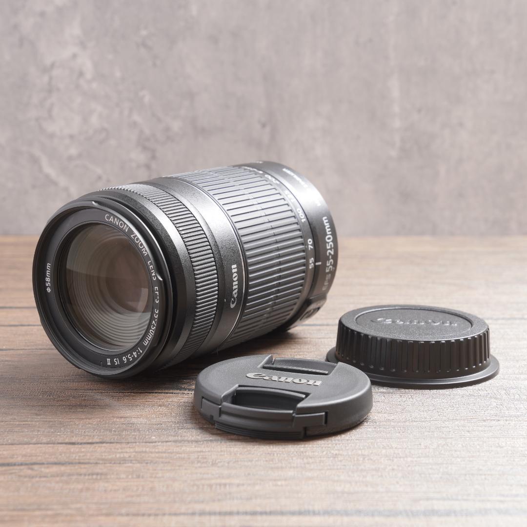 美品✨イベントに✨Canon EF-S55-250mm IS II　1014-2
