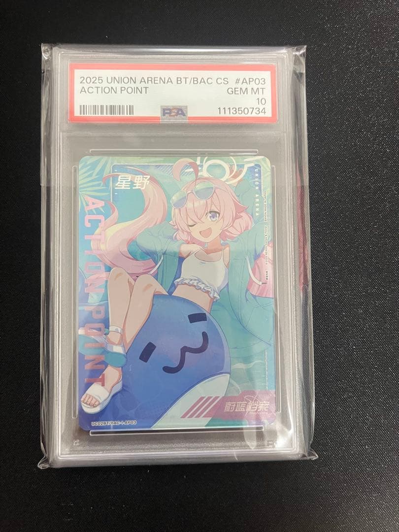 早い者勝ち‼️ ブルーアーカイブ　ホシノ　ap psa10