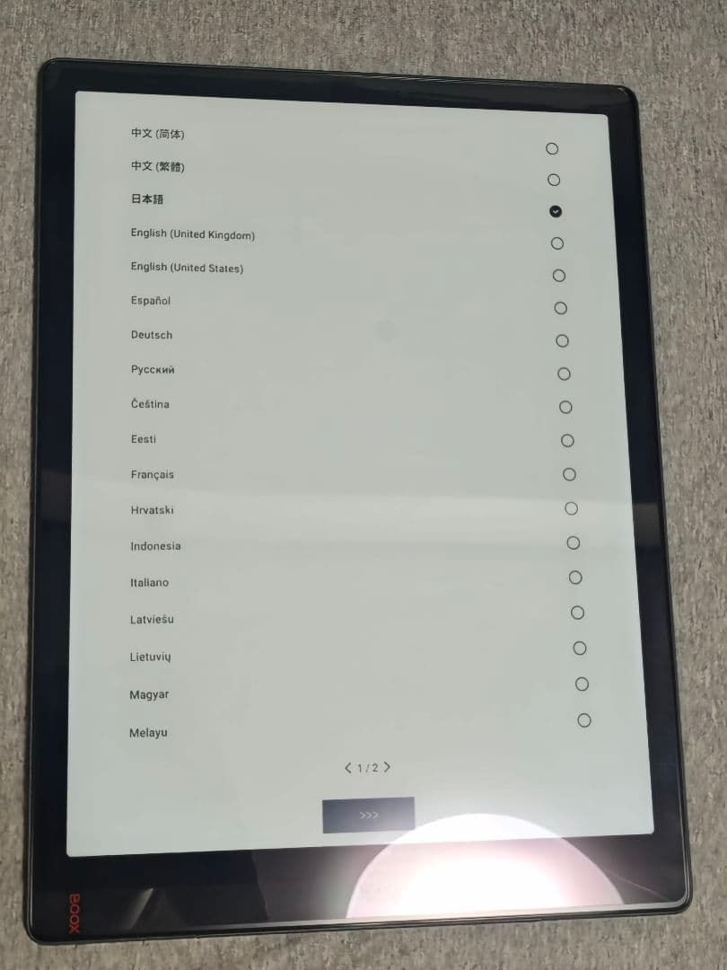 Eink BOOX Tab X 13.3インチ 電子書籍リーダー