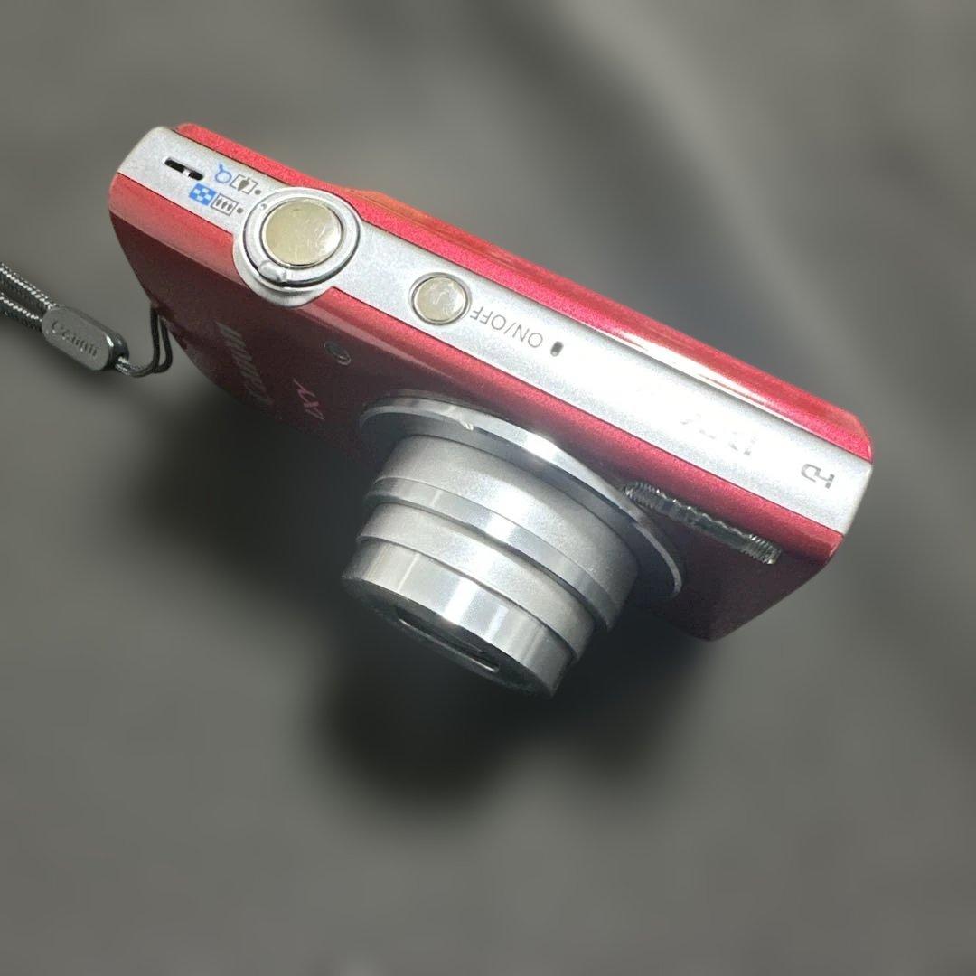 【動作確認済み】キャノン　Canon IXY120 レッド