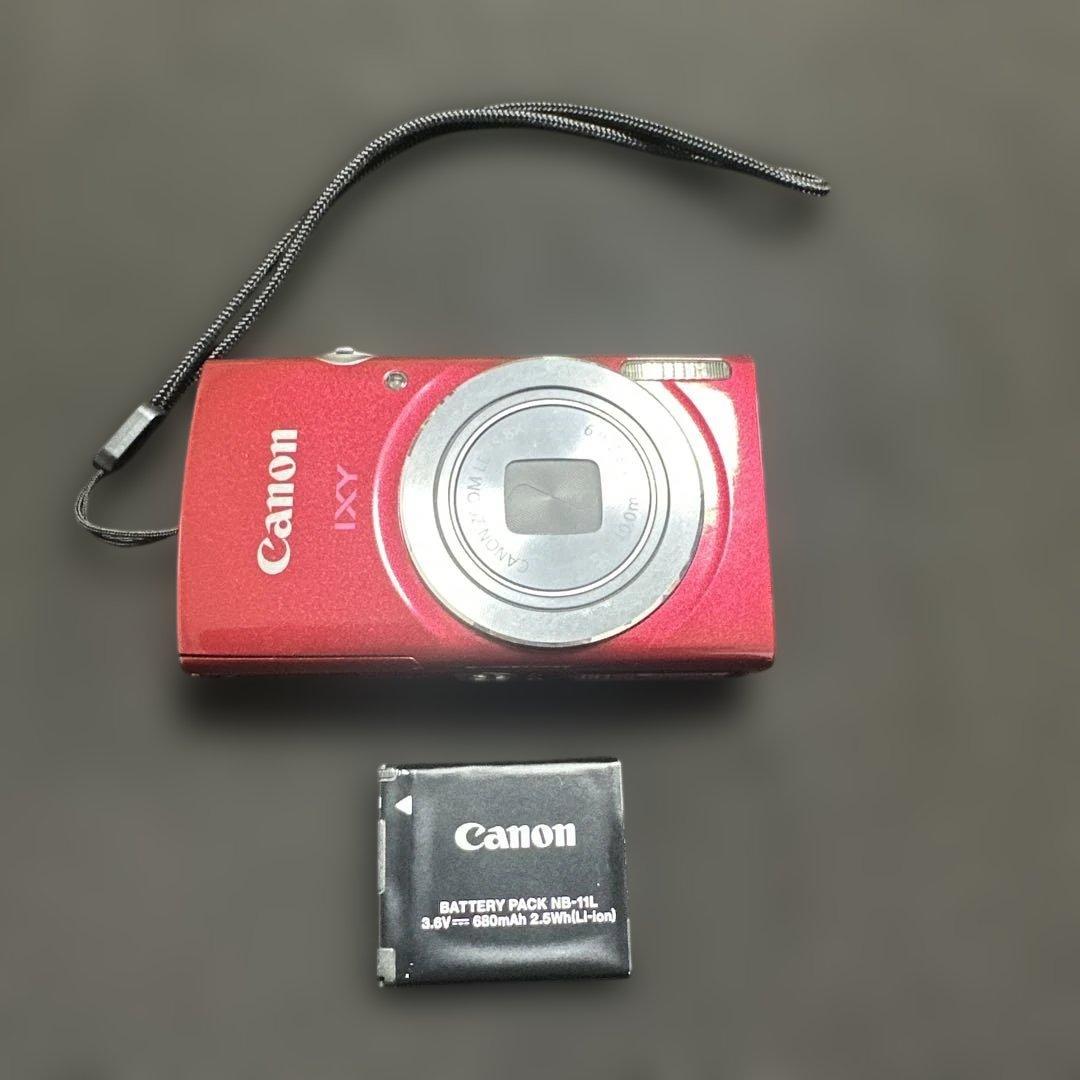 【動作確認済み】キャノン　Canon IXY120 レッド