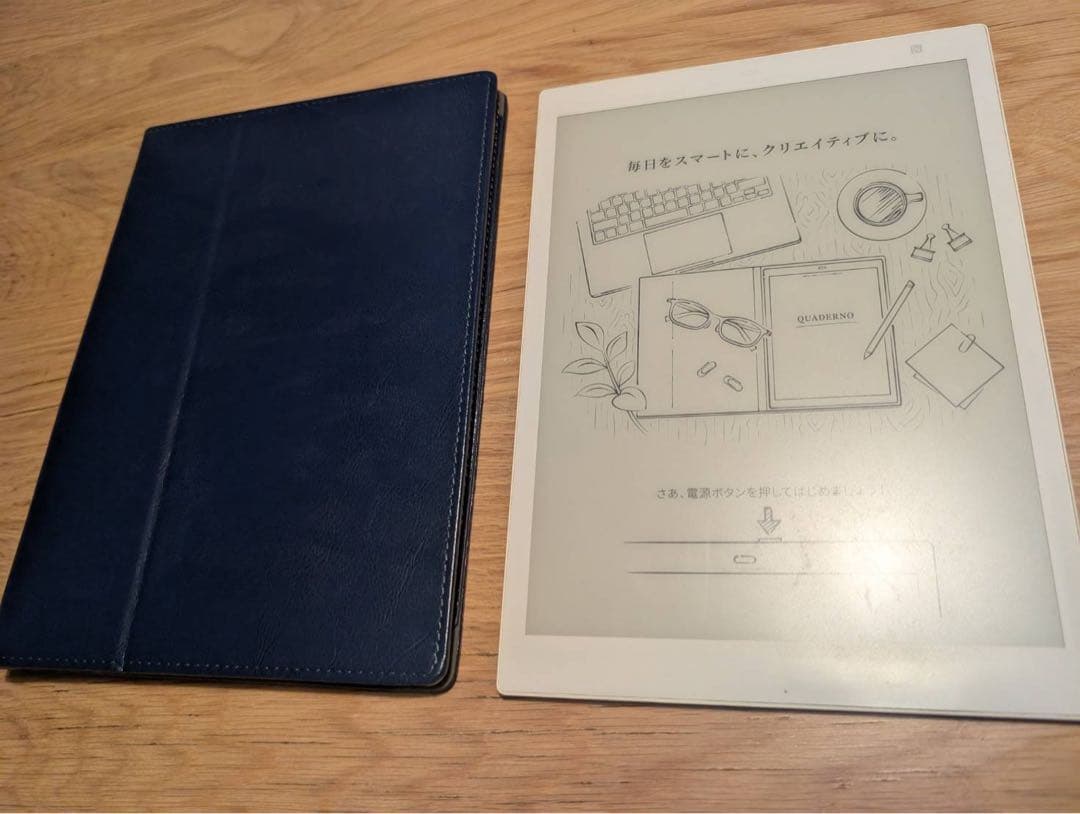 富士通 10.3型フレキシブル電子ペーパー QUADERN 付属品無し※ペン無し