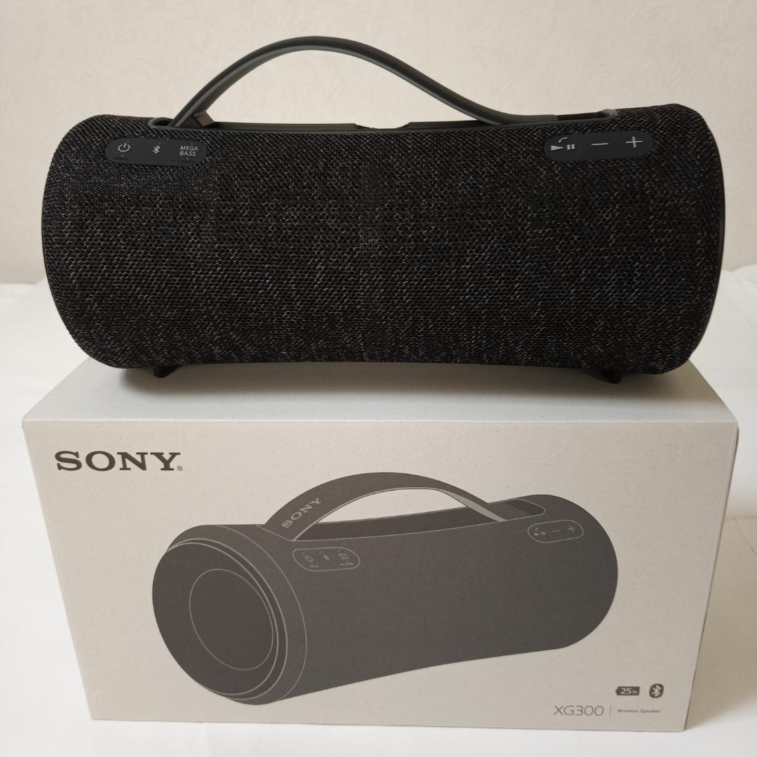 ソニー SRS-XG300 ブラック ワイヤレススピーカー 外箱傷あり