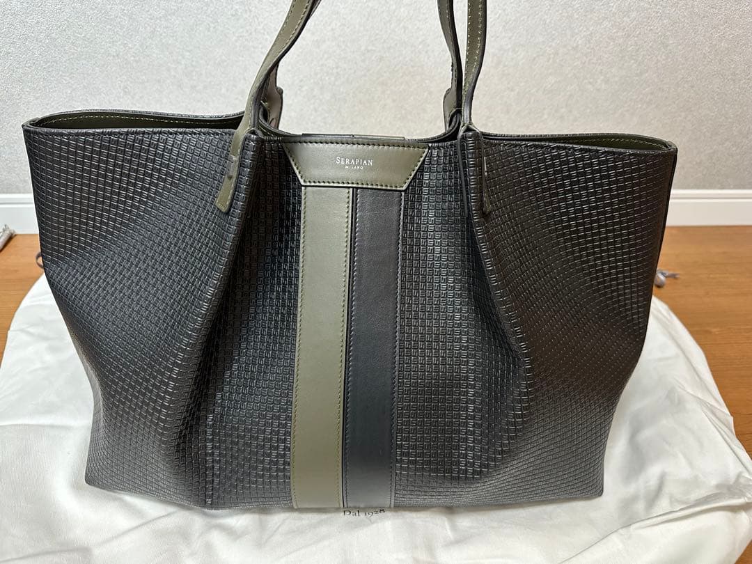 【未使用】SERAPIAN セラピアン トートバッグ SECRET イタリア製