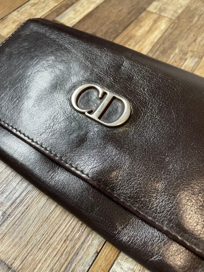 Vintage「Cristian DIOR」CD Logo Wallet