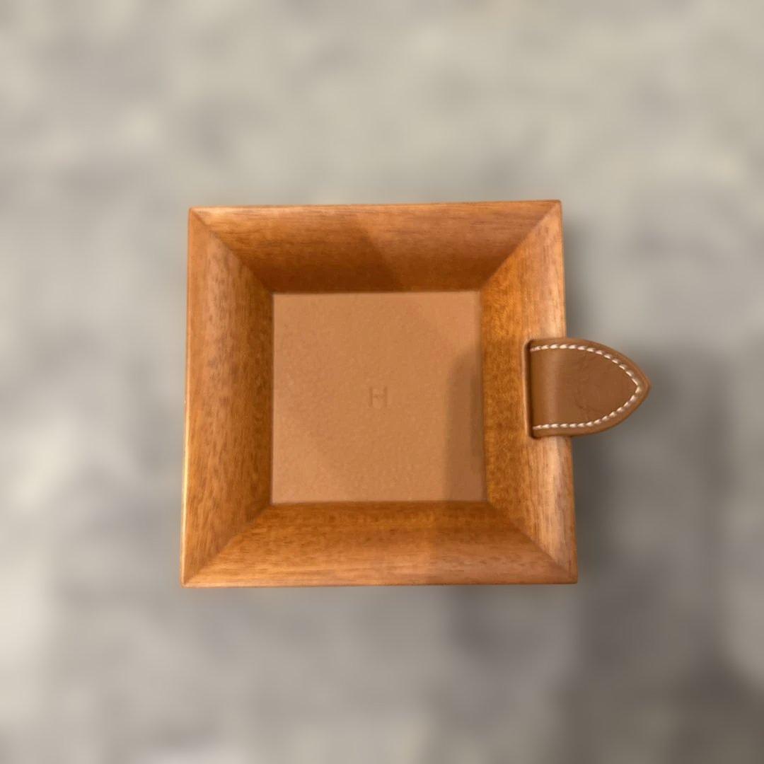 エルメス　マルチトレー　木製