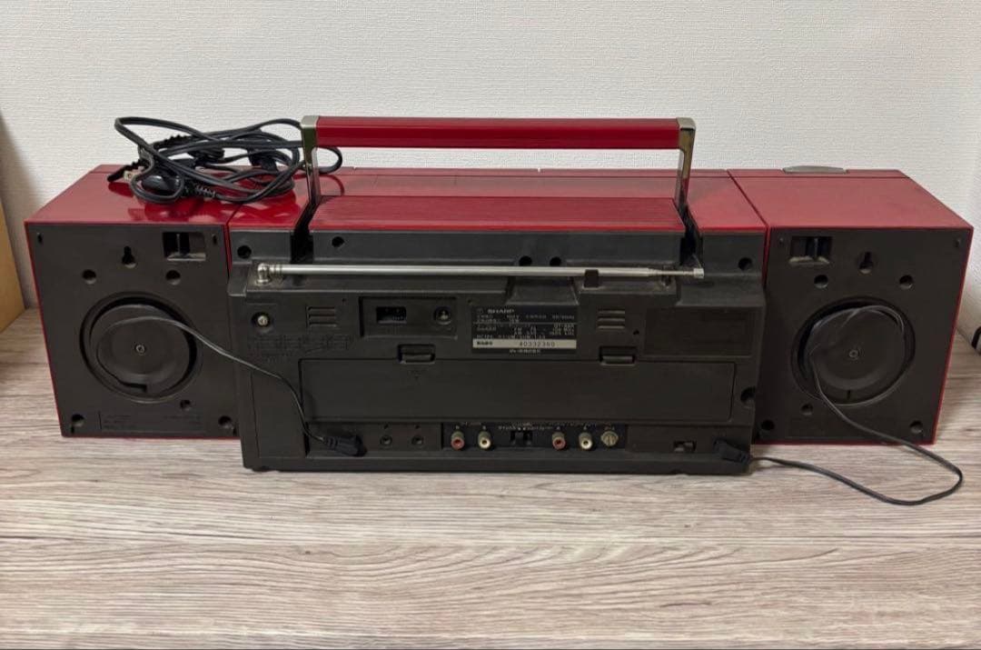 【激レア】SHARP QT-88 MK Ⅱ　 ダブルラジカセ