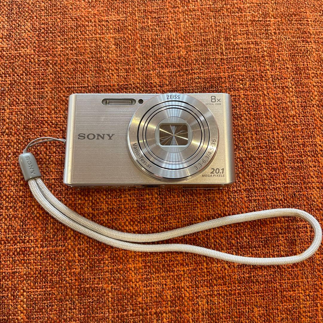 SONY Cyber-shot DSC-W830 デジカメ 充電器無 動作未確認