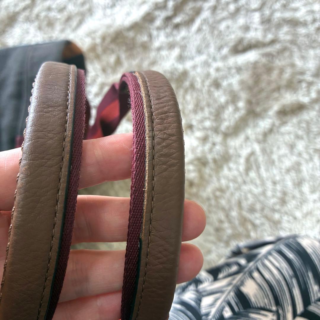 人気色　COACH トートバッグ アクア キャンバス カラーブロック