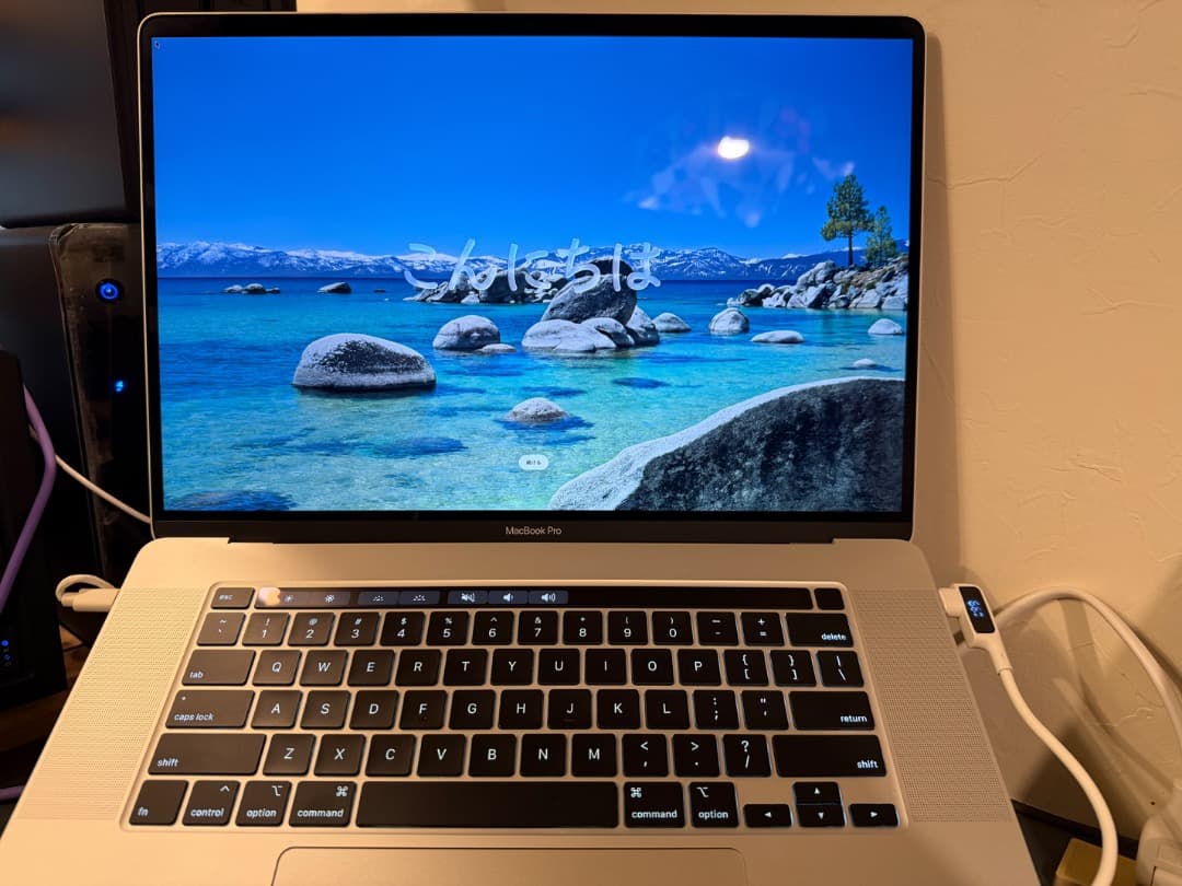 16インチMacBook Pro 2019 Intel i9 32GB 1TB