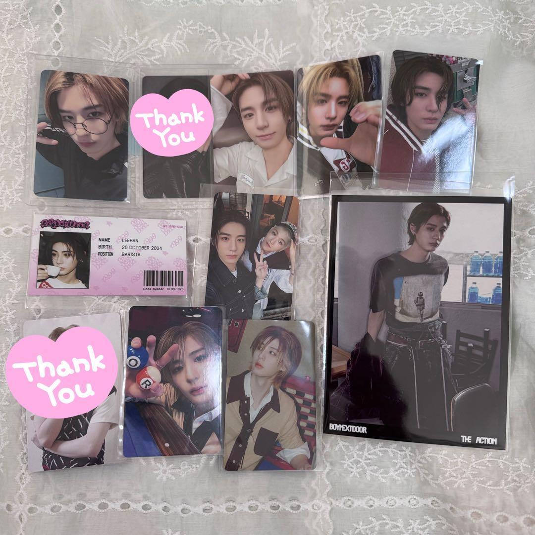 boynextdoor/イハン/トレカ/the action/no genre