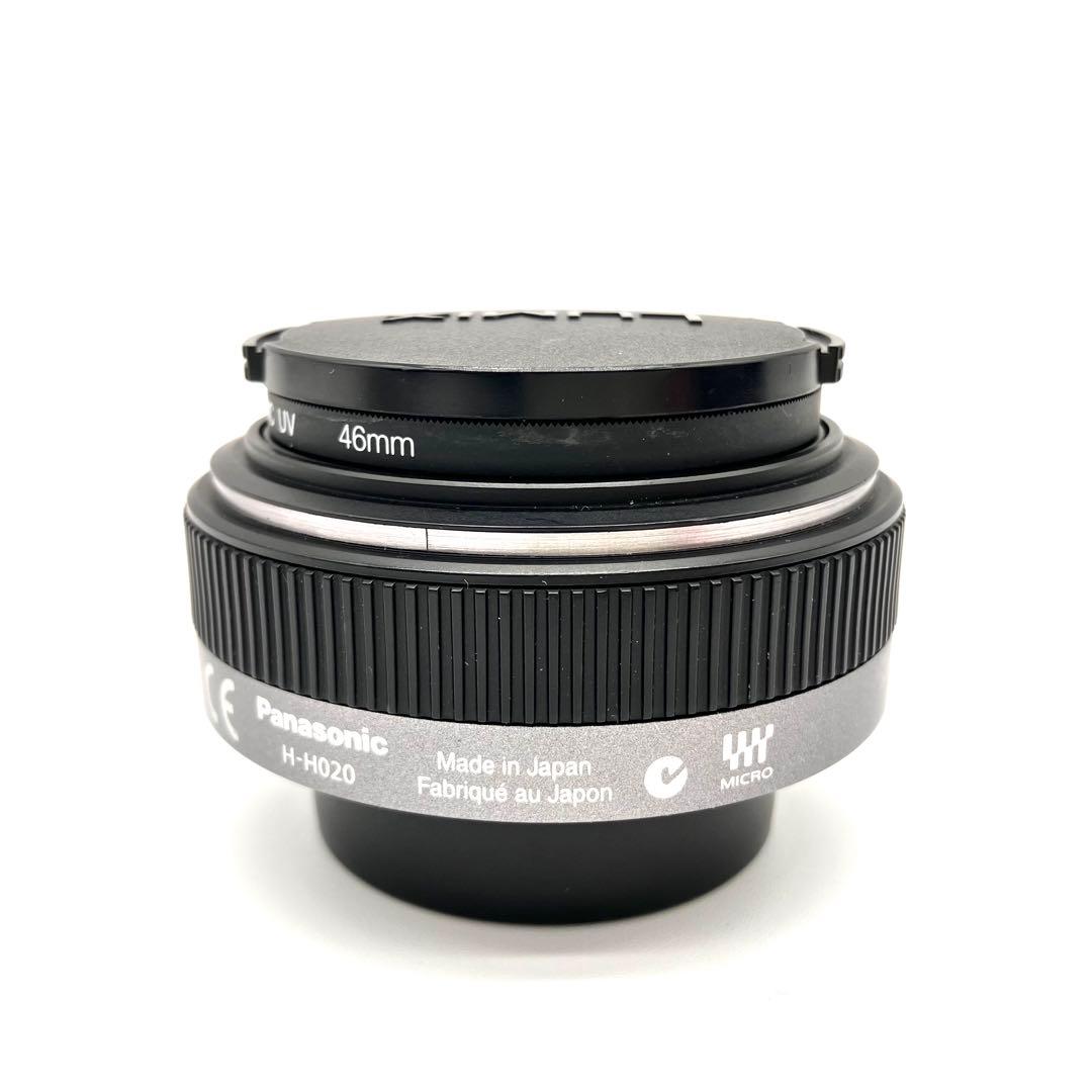 Panasonic H-H020 20mm F1.7 G 単焦点レンズ