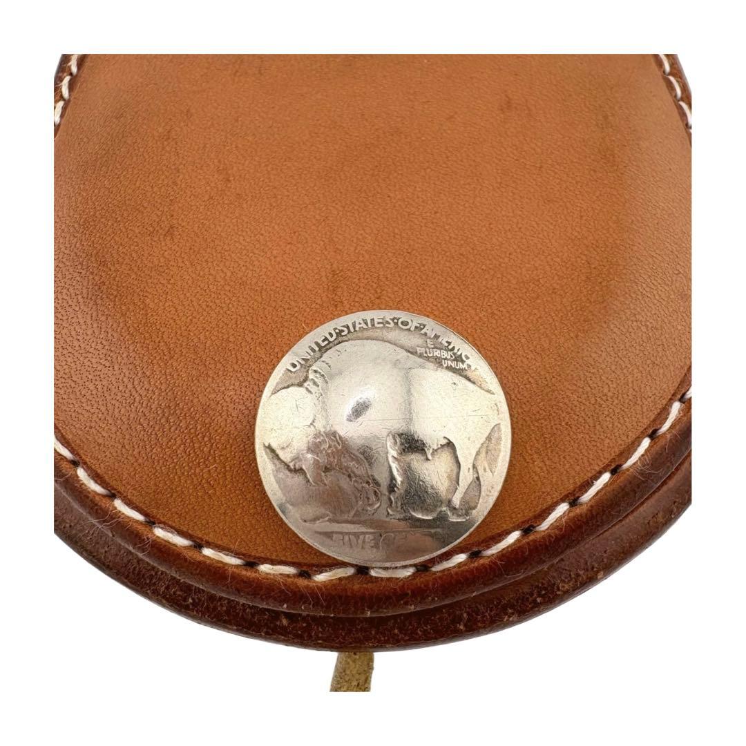 ゴローズ 丸型 小銭入れ ケース サドル レザー