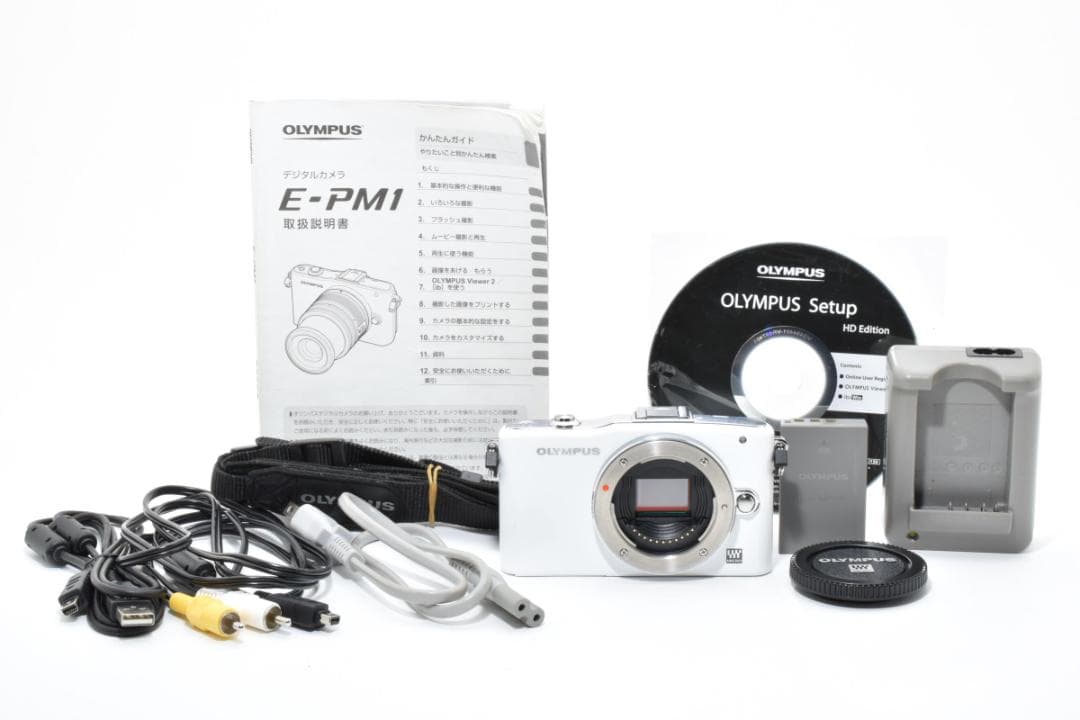 ■美品■OLYMPUS オリンパス PEN Mini E-PM1 ホワイト