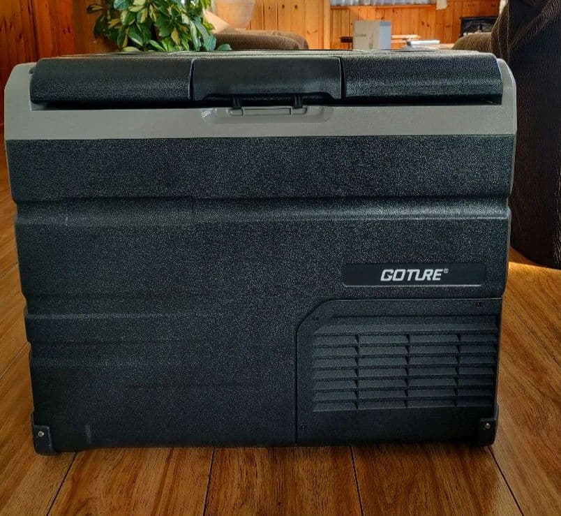 美品　Goture 車載冷蔵庫 45L　温度調整　2室独立温度制御 静音急速冷凍