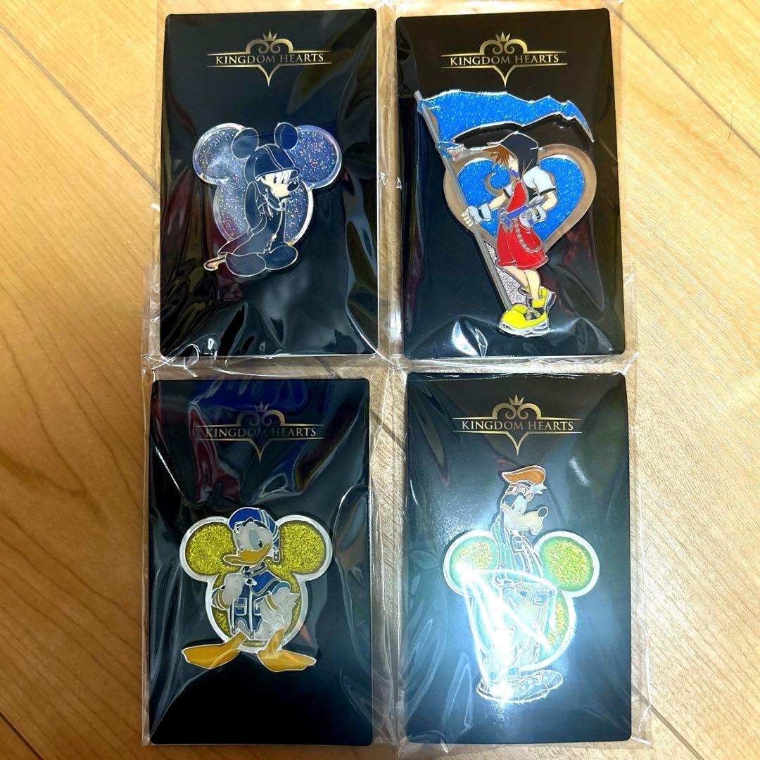 キングダムハーツ ロフト ピンズ 4種類セット