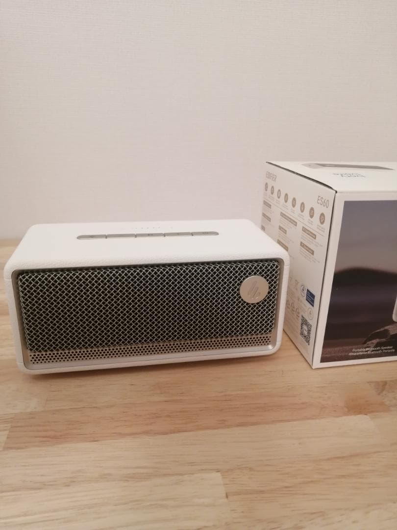 EDIFIER ES60 Bluetoothスピーカー ポータブル ホワイト