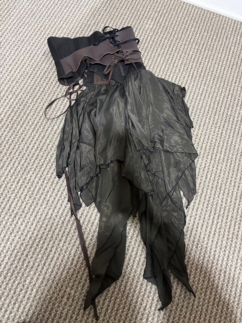 sheglit レザーコルセット