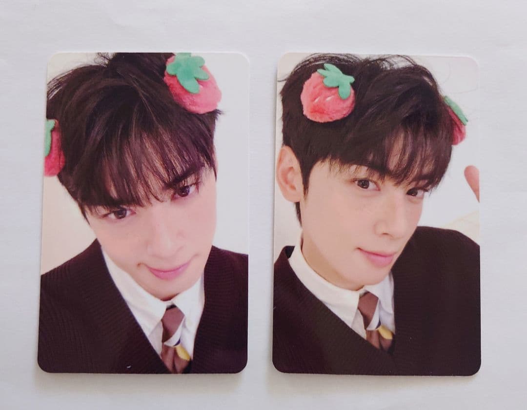 ASTRO チャウヌ　シーグリ トレカ 2枚セット