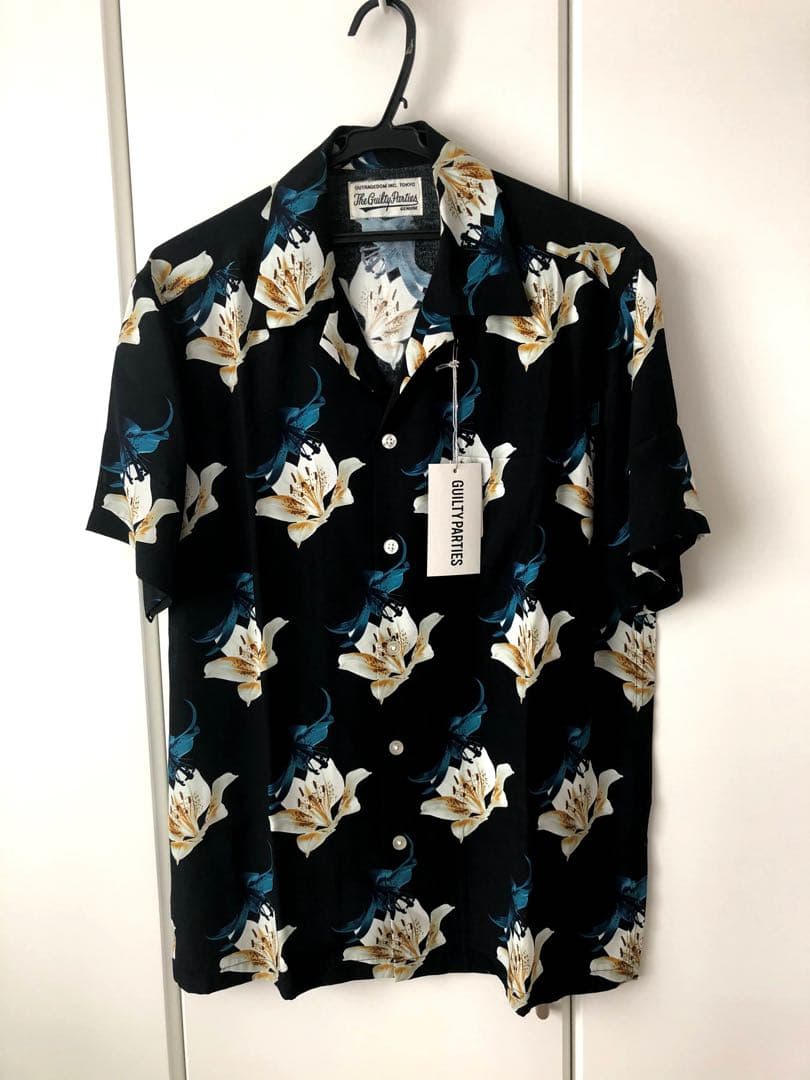 WACKO MARIA ワコマリア FLOWER ALOHA アロハシャツ 百合