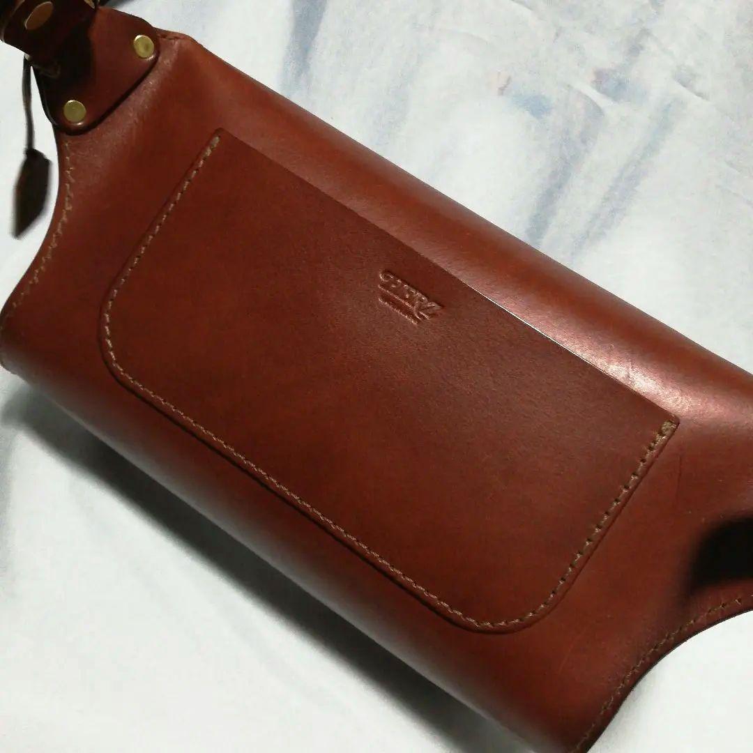 Herz 2ピース立体ボディバッグ チョコ