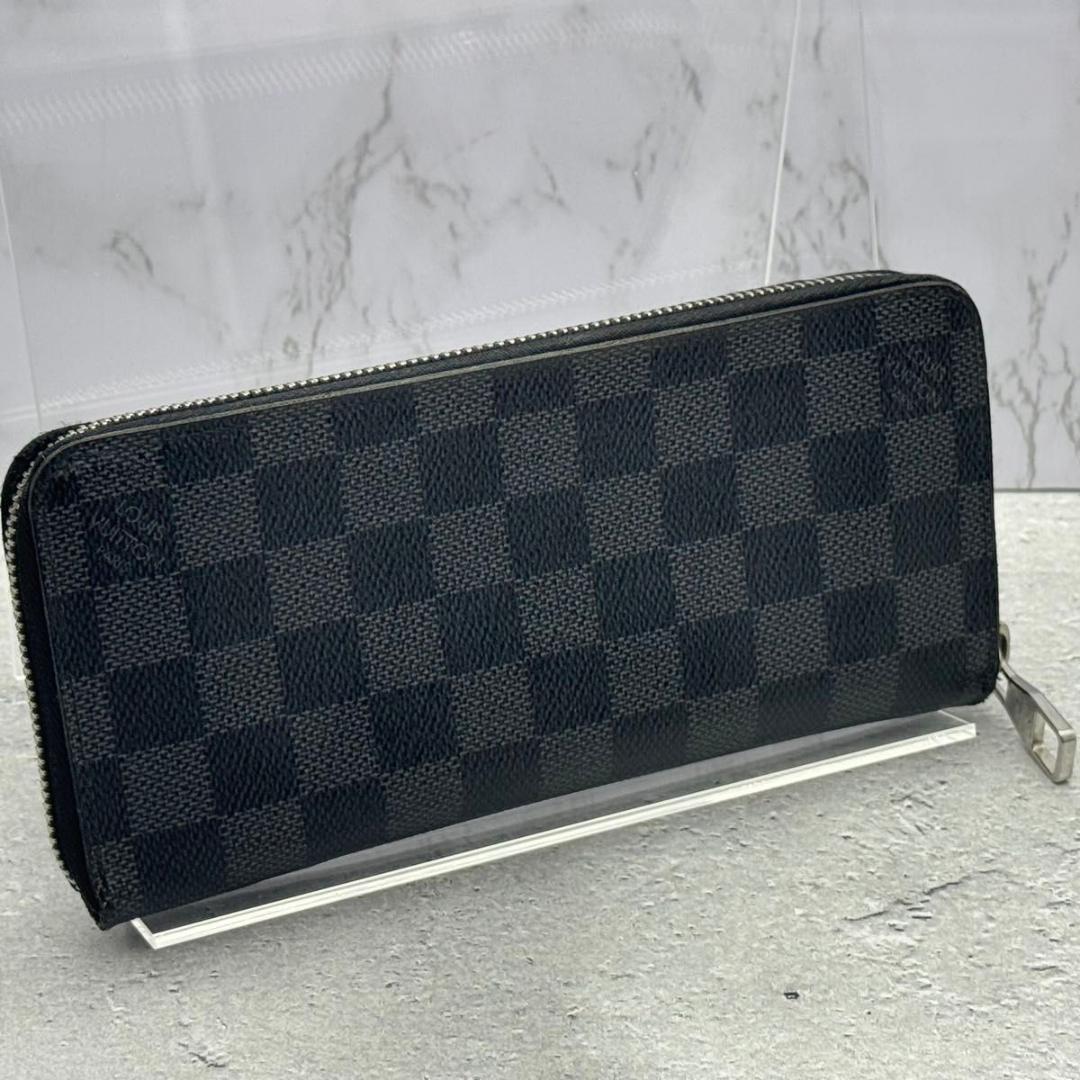 ルイヴィトン 長財布 ダミエグラフィット ジッピーウォレット ヴェルティカル