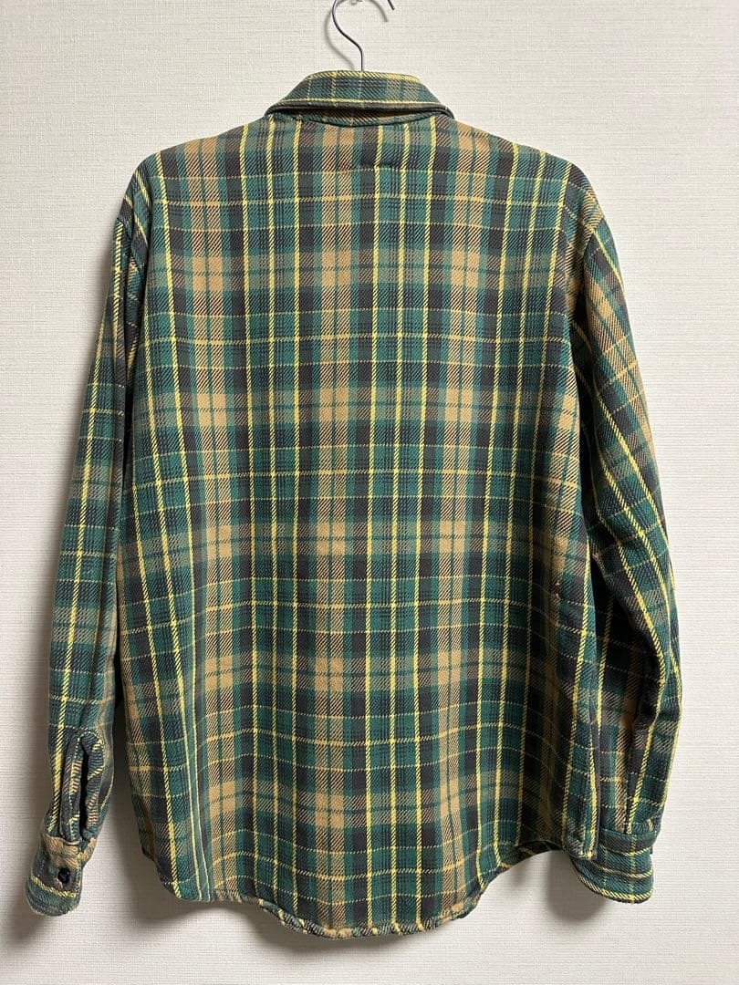 70s BIG MAC ヘビーネルシャツ チェック M ビッグマック USA