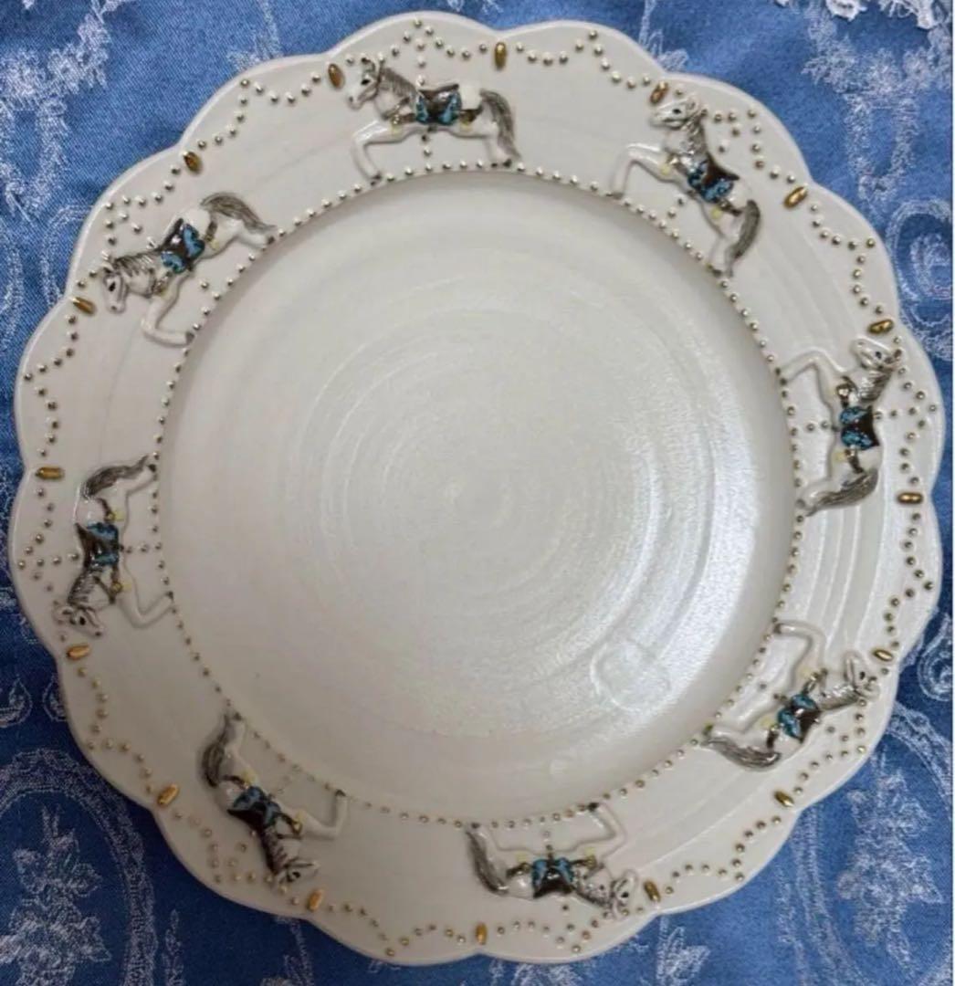 佐々木忍 メリーゴーランド 皿 プレート