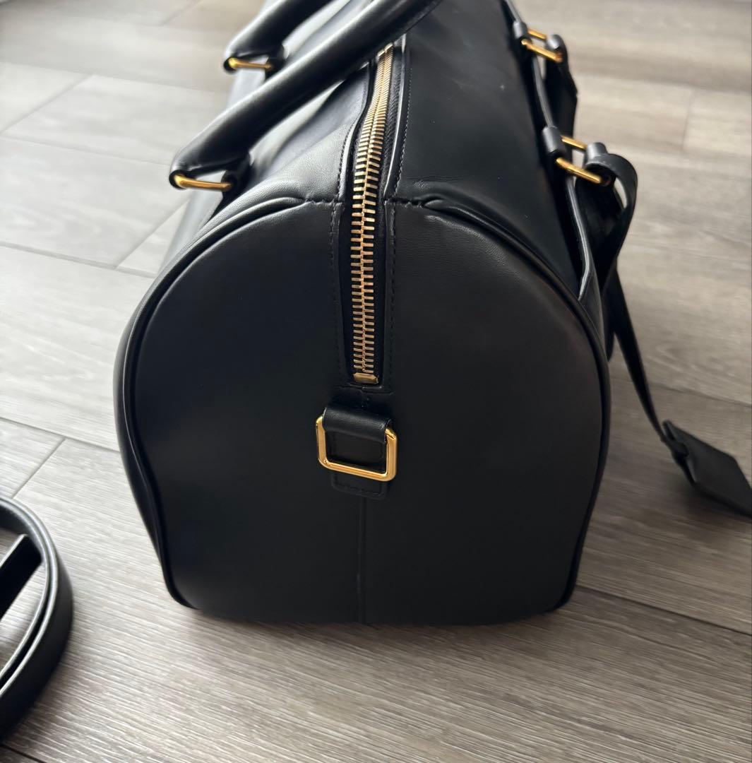 サンローラン・パリ ダッフル6 2way バッグ 黒 エディ期