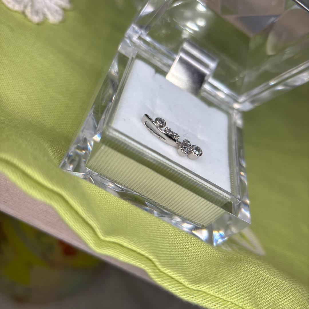 空*様 プラチナ900 ローズカットダイヤモンドペンダントトップ