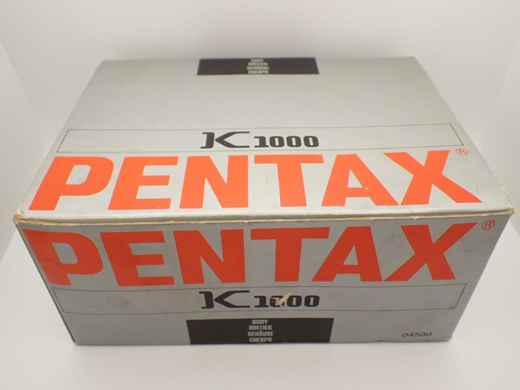 【動作確認済実用品】ペンタックス K1000 ボディ 元箱付き