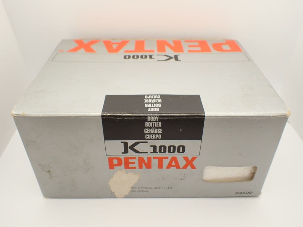 【動作確認済実用品】ペンタックス K1000 ボディ 元箱付き
