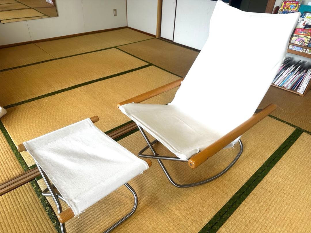 NychairX ニーチェアエックス ロッキングチェア オットマンセット