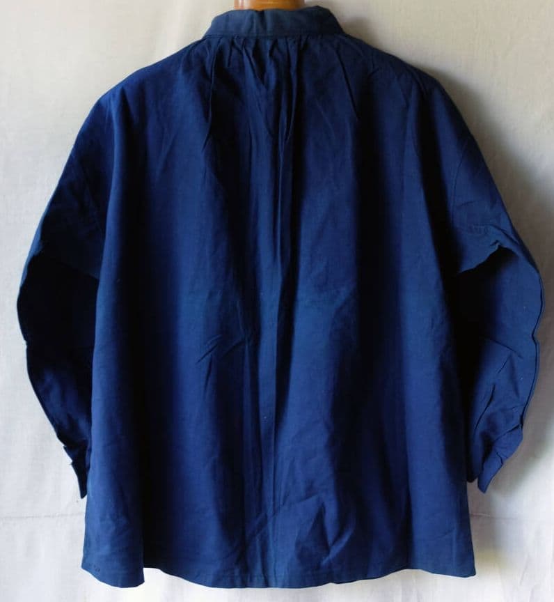 1910〜1930s フランス製インディゴ\"メティス\"スモック