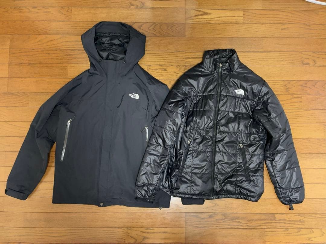 THE NORTH FACE マウンテンパーカー (インナー付) XL ブラック