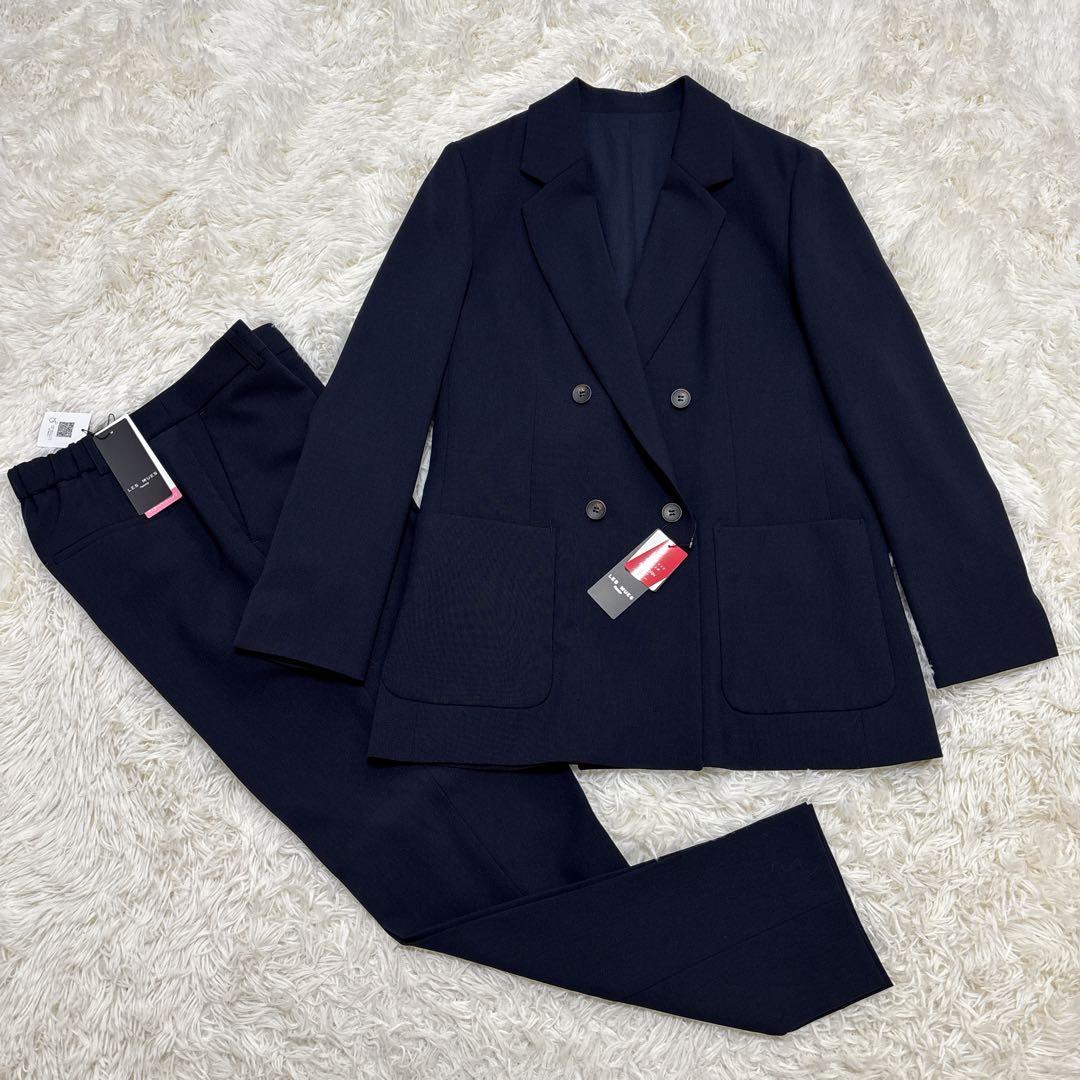 【未使用品】レミュー　セットアップ　ダブル　ウォッシャブル　ストレッチ　M　9号