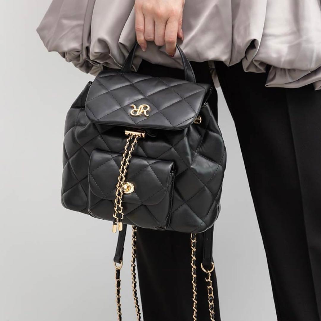 【即購入可】⚠️最終値下げ⚠️ RANDA キルティングデザインリュックバッグ