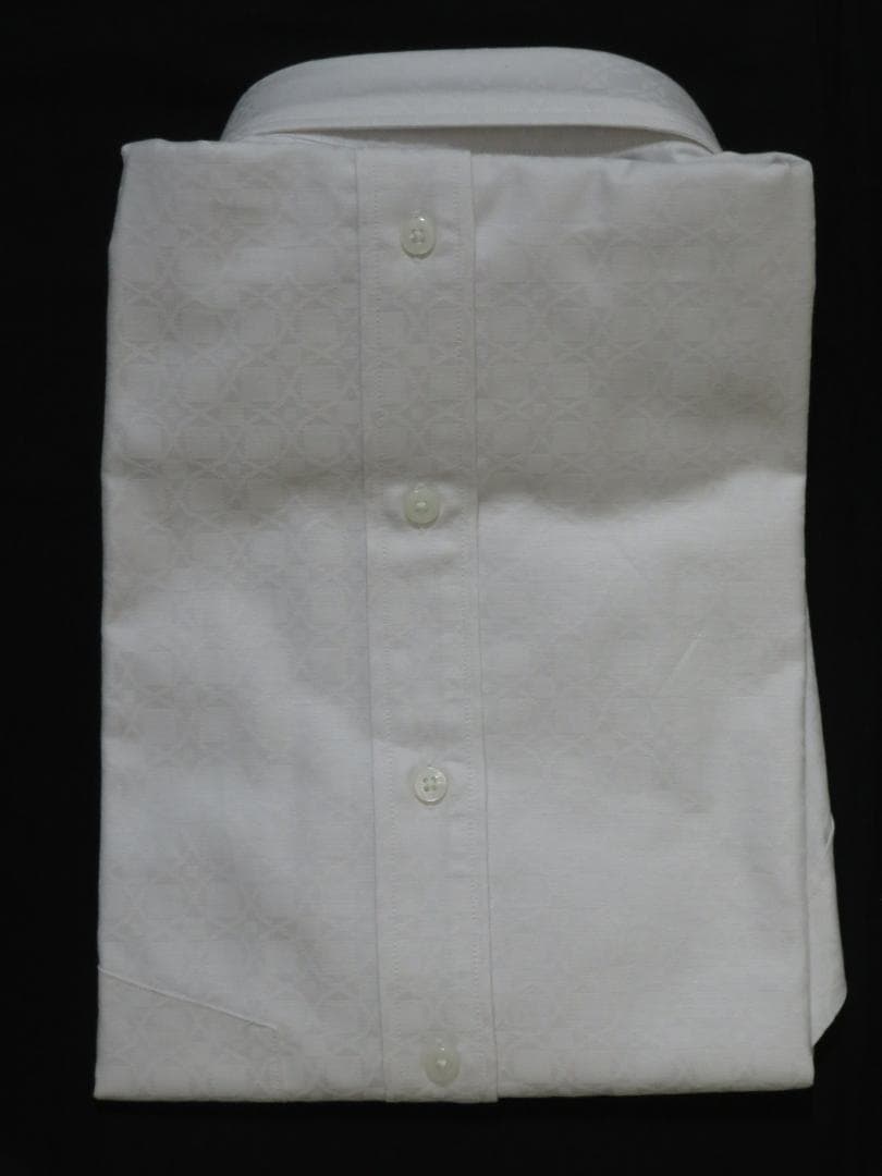 マッキントッシュロンドン　半袖ボタンダウンシャツ　Lサイズ　白　25,300円