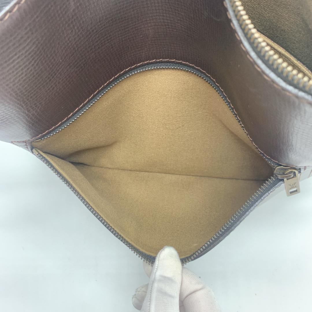 ルイヴィトン ユタ サックプラ カフェ ショルダーバッグ メッセンジャー 茶