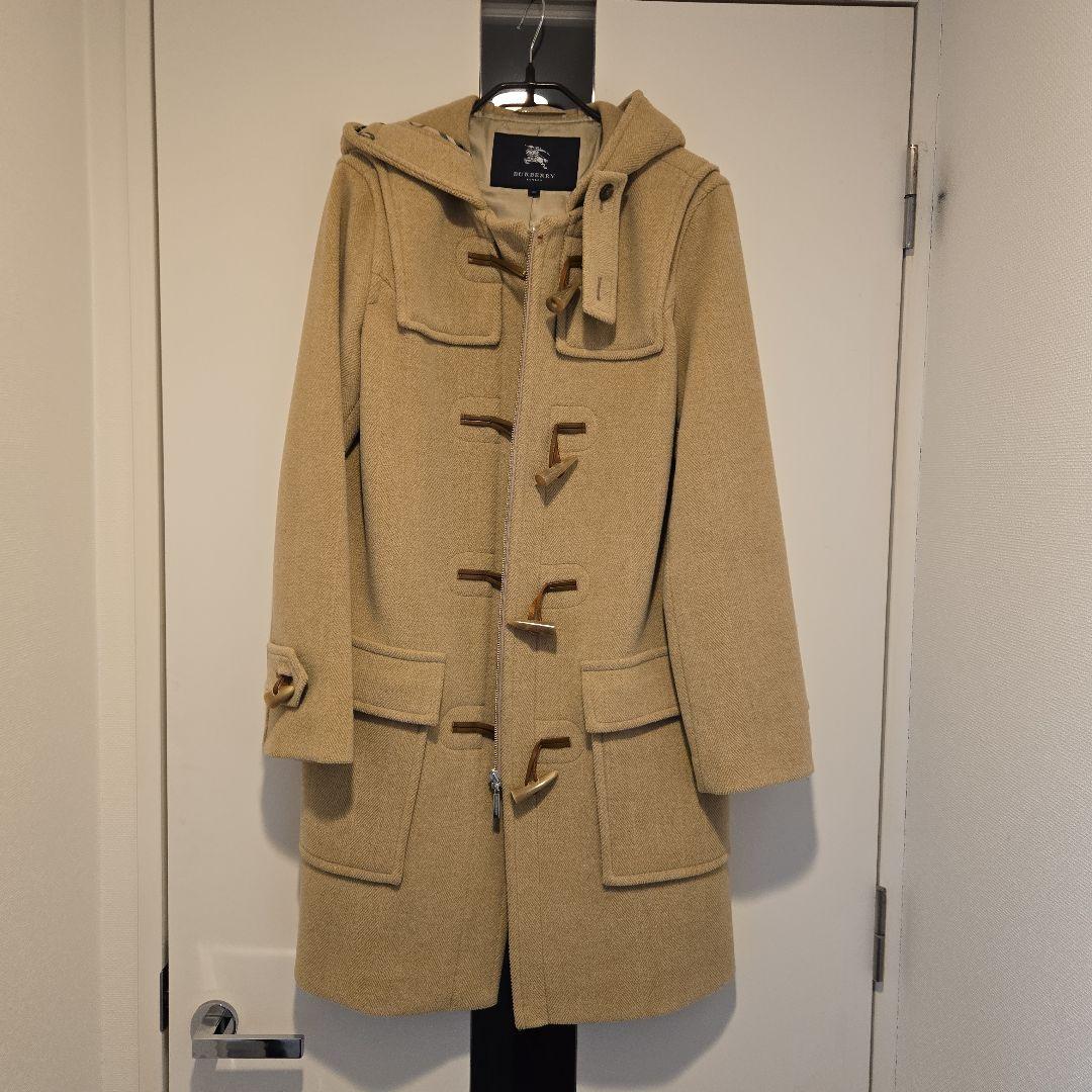 BURBERRY ベージュ ダッフルコート 38