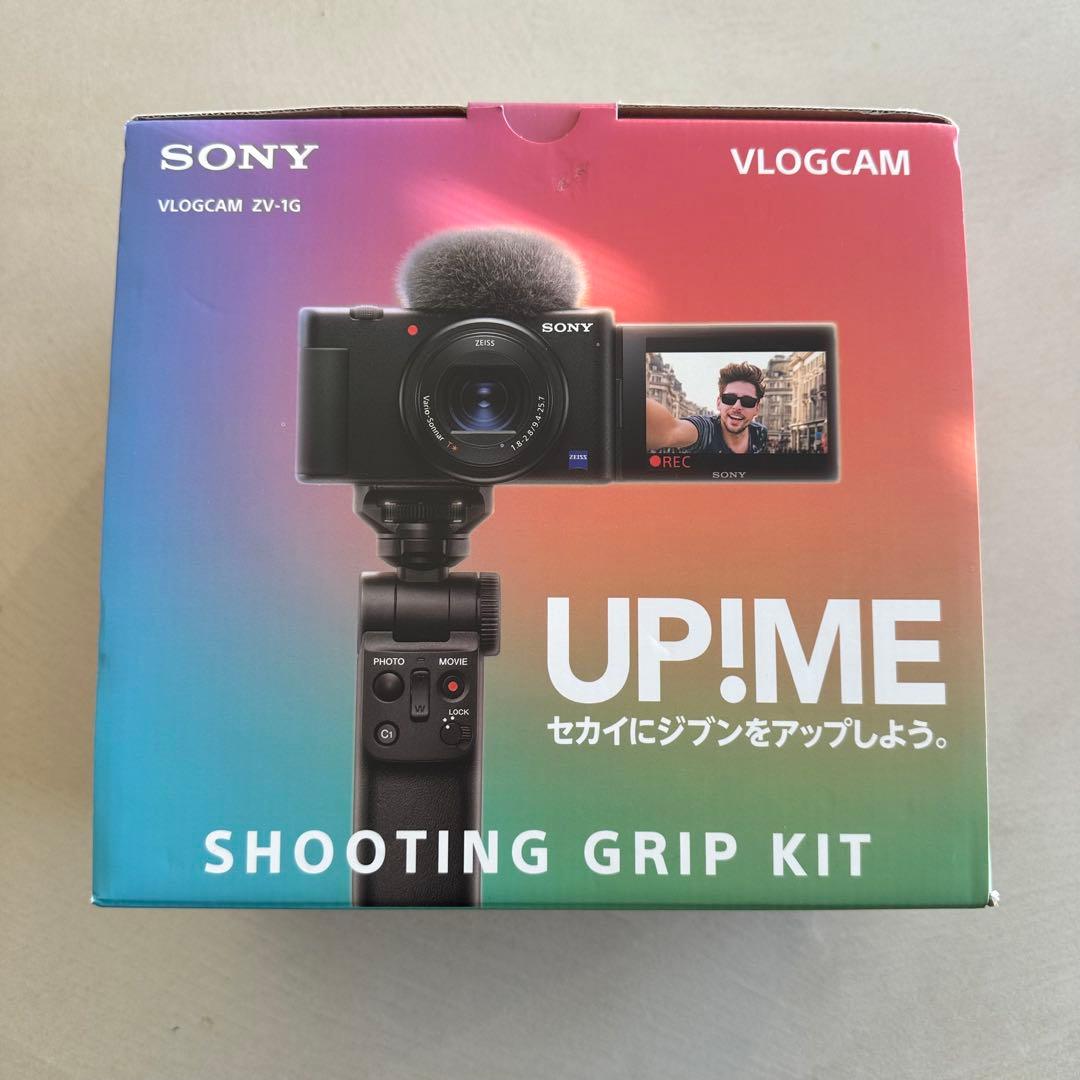 SONY VLOGCAM ZV-1G シューティンググリップキット