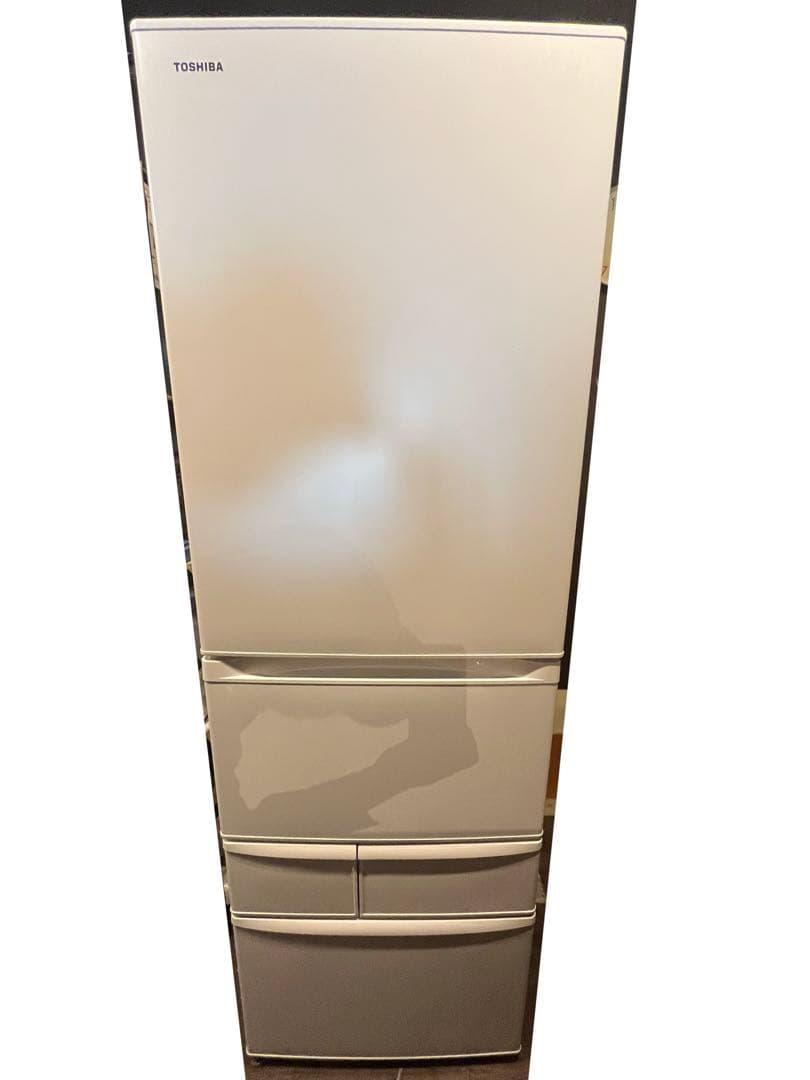 東芝 ノンフロン冷凍冷蔵庫 GR-V41GH(WU) 411L 2023年 鞄