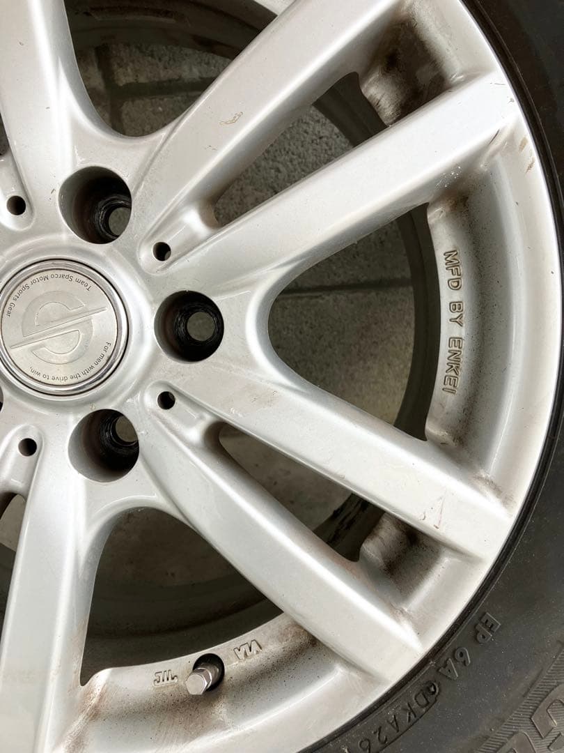 送料無料Team Sparco スパルコ 4本 スタッドレス 225/55/16