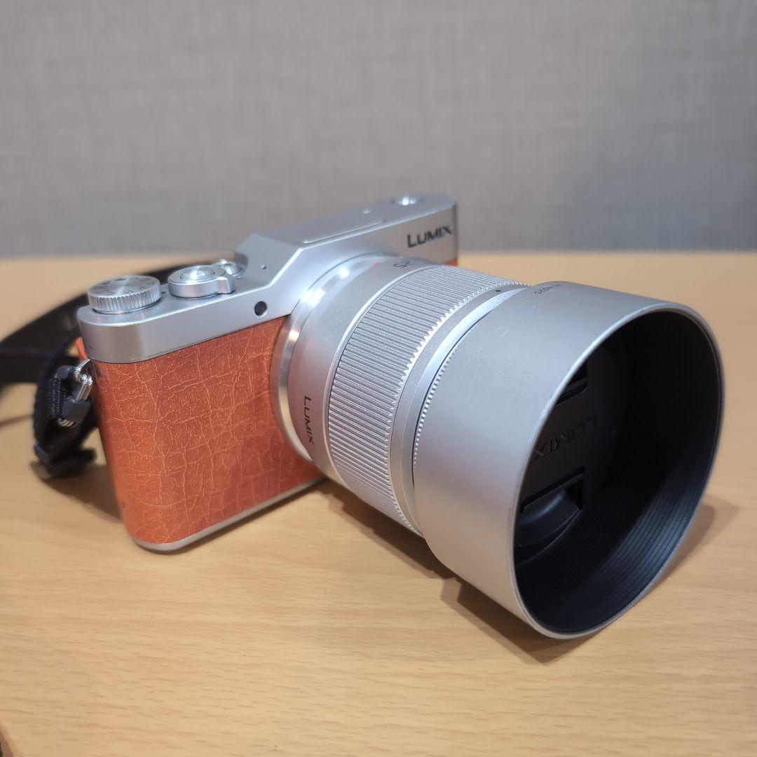 LUMIX ミラーレス一眼 カメラ DC-GF9 ダブルレンズキット オレンジ