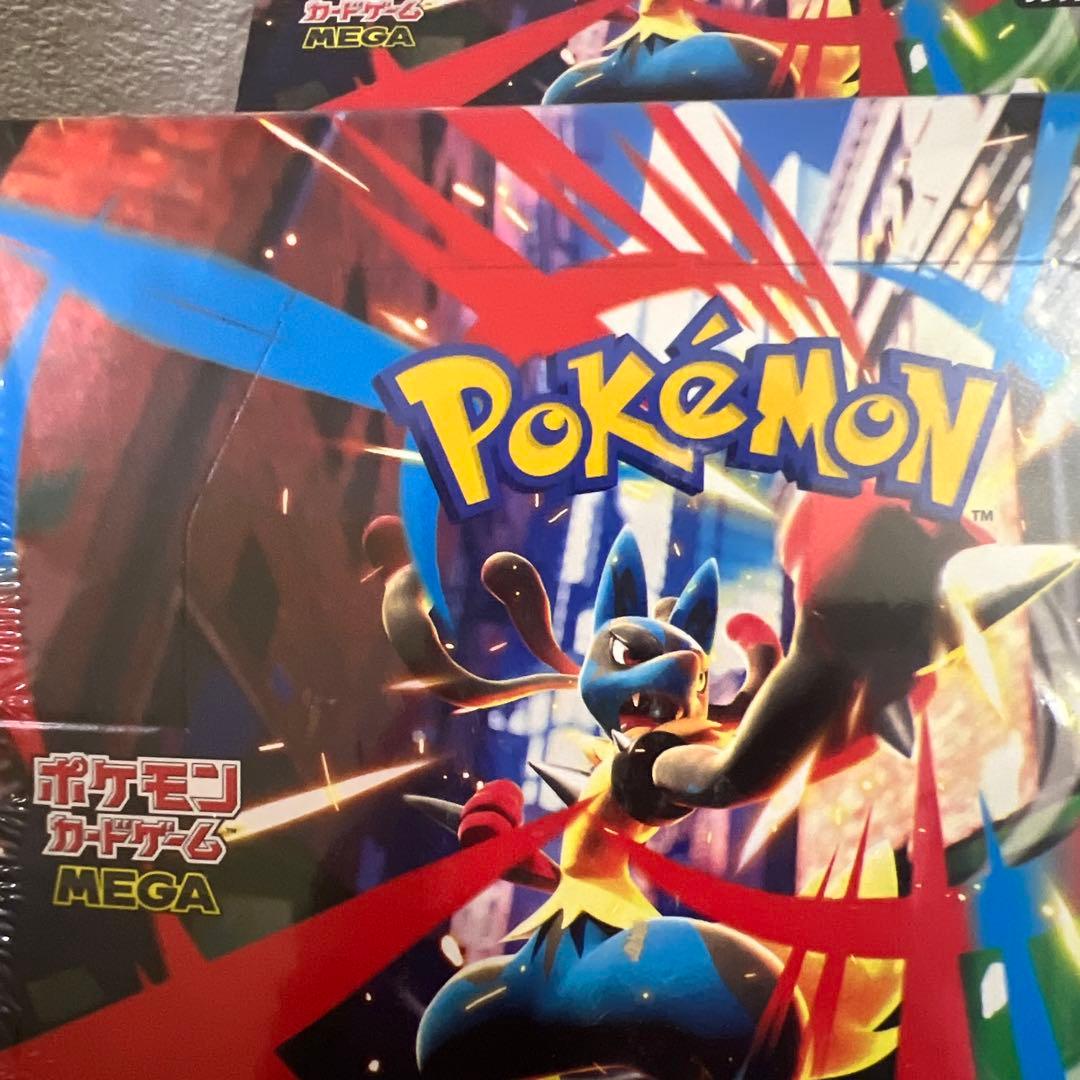 ポケモンカードゲーム MEGA 拡張パック メガブレイブ BOX4箱